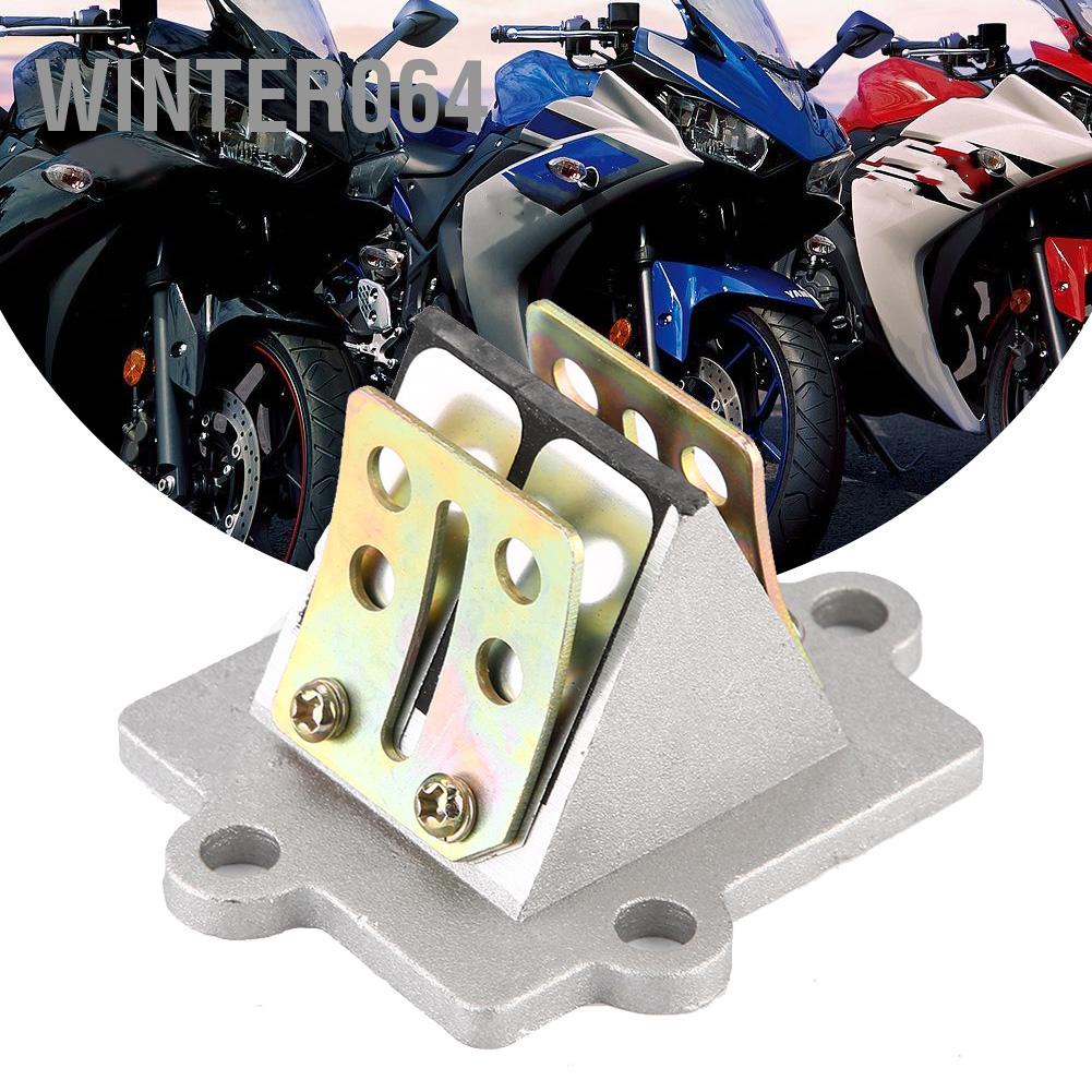 Winter064 Motorcycle Intake Reed Valve Assembly for Yamaha Minarelli JOG 50cc 2 Stroke