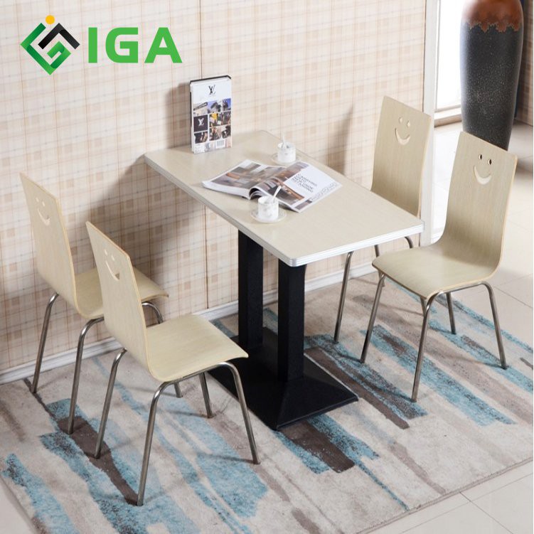 Ghế ăn tựa lưng gỗ mặt cười, ghế bàn làm việc, trang điểm hiện đại phòng khách/bếp- GTM1