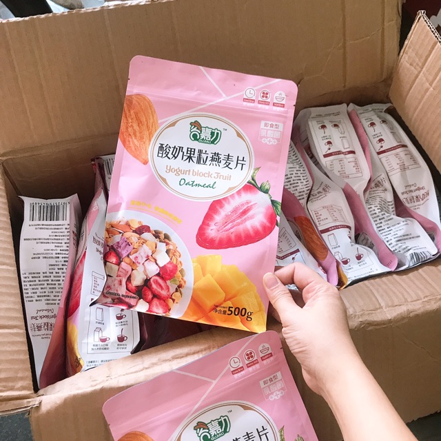 [Mã GROSALEHOT giảm 8% đơn 250K] HCM - NGŨ CỐC SỮA CHUA 500g | BigBuy360 - bigbuy360.vn