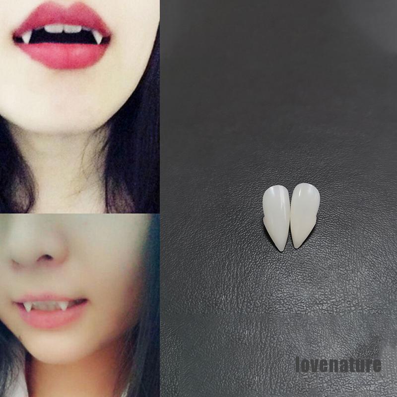 Răng nanh giả hóa trang ma cà rồng Halloween