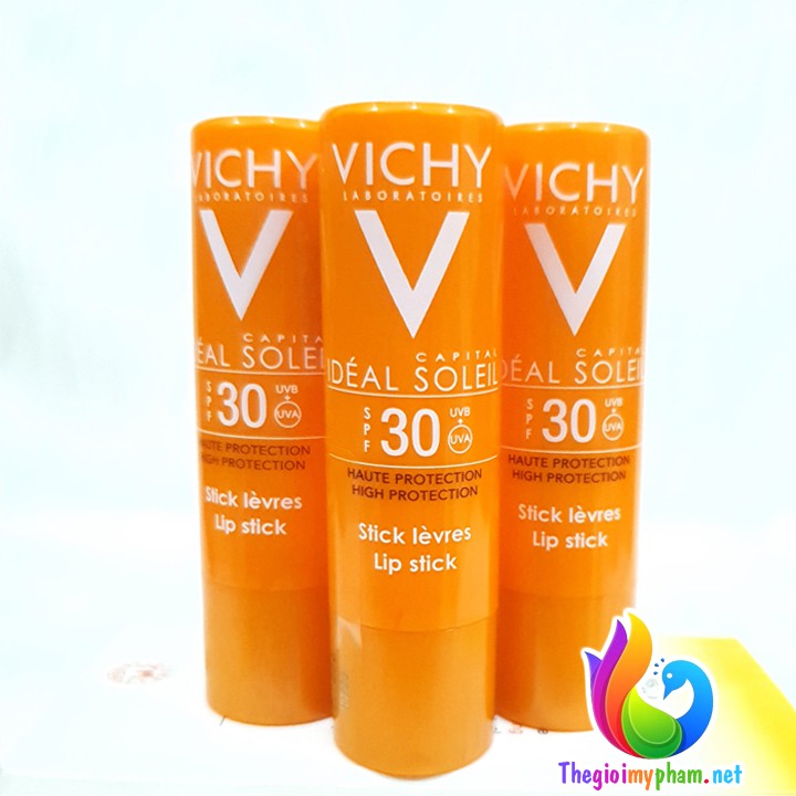 Son Dưỡng Môi Chống Nắng Vichy Ideal Soleil SPF 30+ 4.7ml Lip Stick