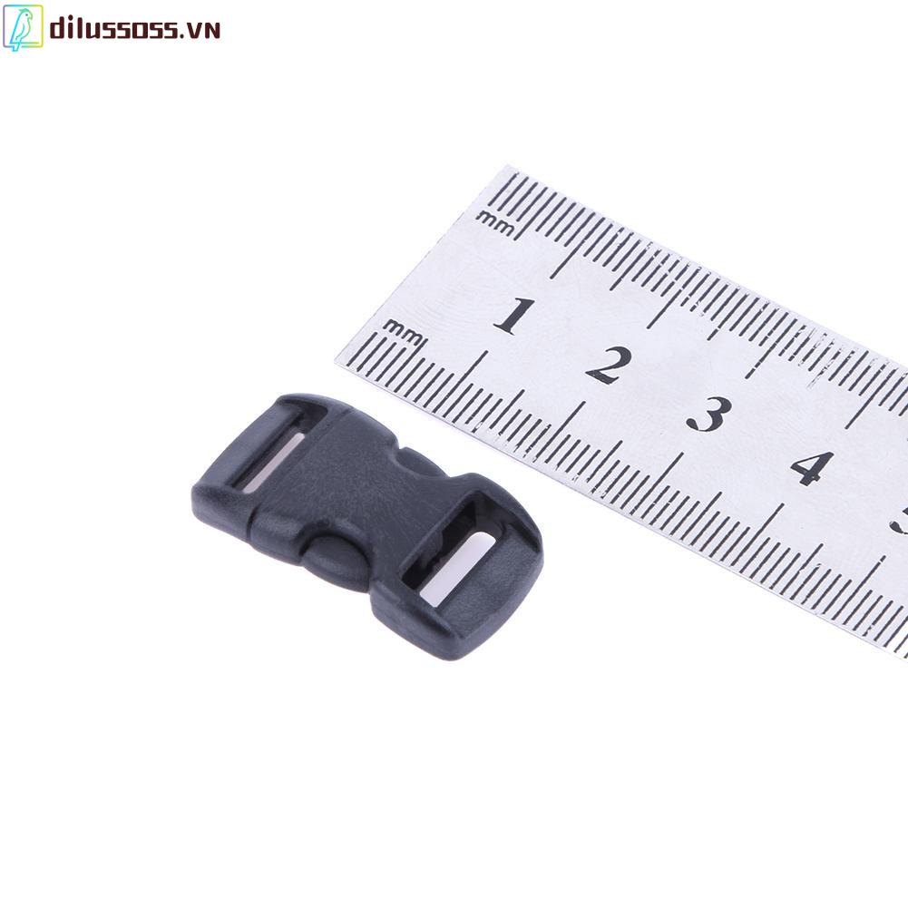 Bộ 50 khóa cài 10mm chuyên dụng cho vòng tay Paracord
