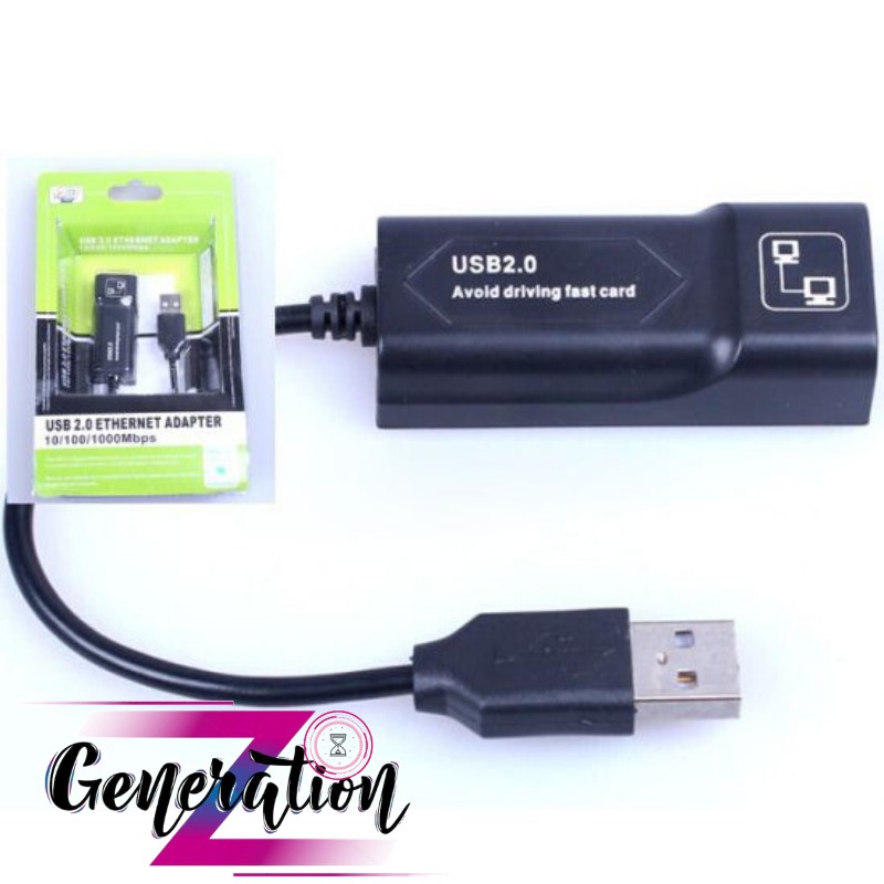 Cáp chuyển đổi USB ra LAN - USB Ethernet Adapter