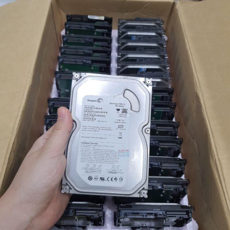 Ổ cứng HHD Seagate 250GB - Bảo hành 12 tháng - Lỗi 1 đổi 1