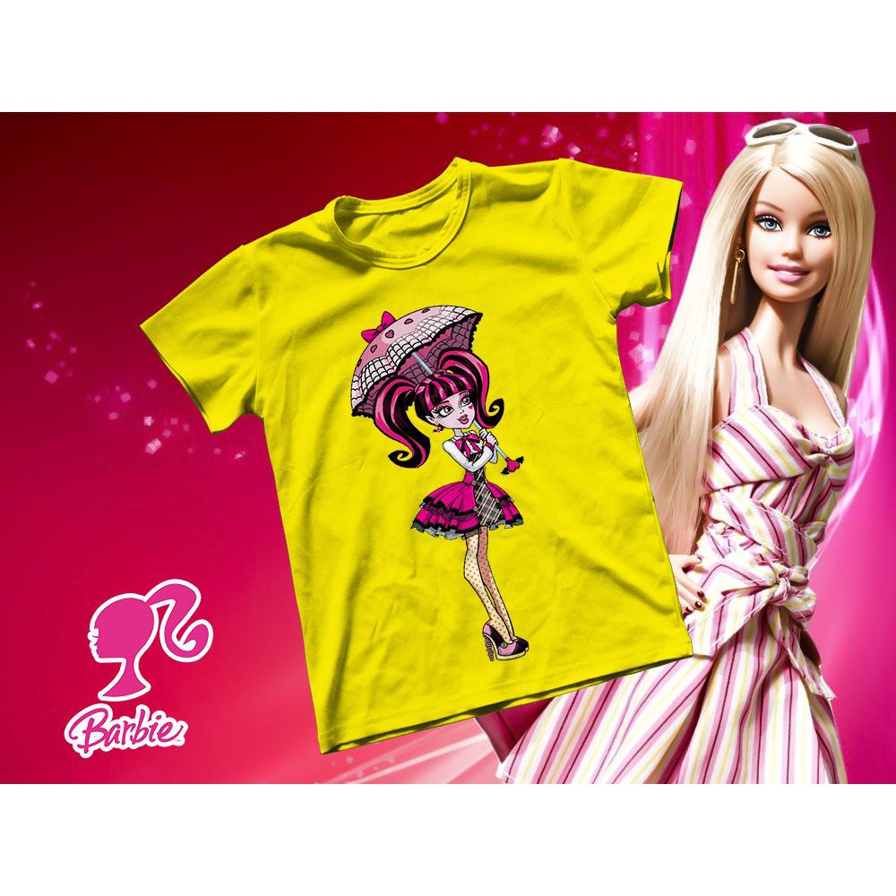 Áo thun Cotton Unisex - Movie - Barbie - Barbie công chúa nhỏ