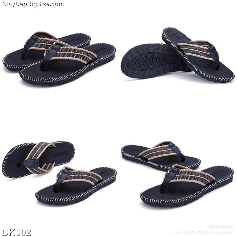 Dép tông-kẹp xỏ ngón (flip-flops) nam big size cỡ lớn 44 45 46 47 48 cho chân to