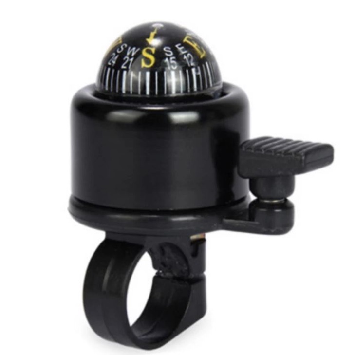 Chuông xe đạp la bàn/ chuông xe đạp nhỏ gọn sắc màu, phát âm thanh cực to và vang