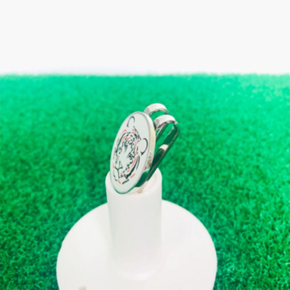 Kẹp Đánh Dấu Vị Trí Bóng Golf Họa Tiết Hổ Độc Đáo Tiện Dụng