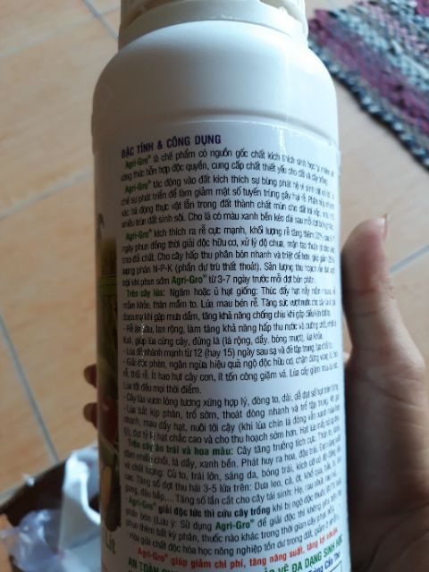 PHÂN BÓN LÁ AGRIGRO / Metalosate Trung vi lượng/canxii Agrical