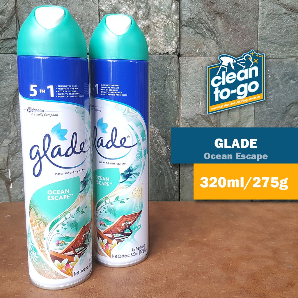 Xịt phòng Glade Ocean Escape Air Freshener Spray 320ml