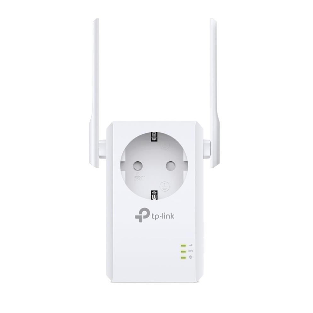 TP-Link N 300Mbps Bộ mở rộng sóng Wi-Fi Tích hợp ổ cắm điện-TL-WA860RE - Hàng Chính Hãng