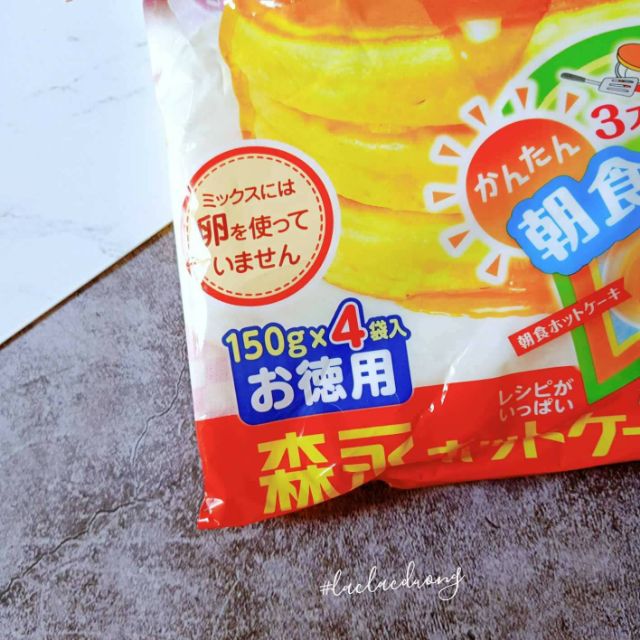 [MORINAGA] Bột làm bánh pancake, muffin, bông lan, hotcake pha sẵn cho bé từ 12 tháng tuổi