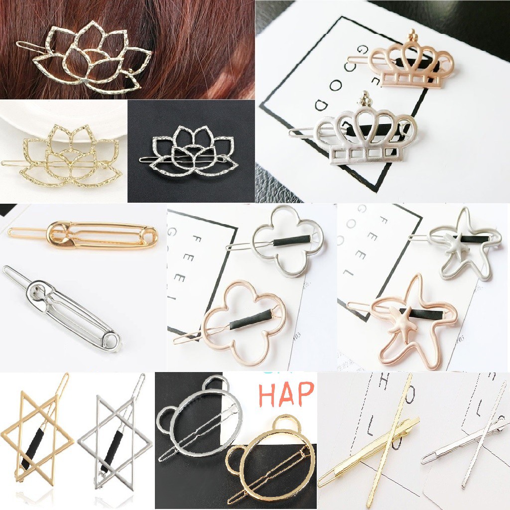 [Rẻ] Kẹp tóc Hàn Quốc thời trang - 3 [HN] [THS] [Đơn 50k tặng phần quà dễ thương]