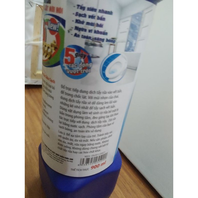 nước tẩy bồn cầu 900ml