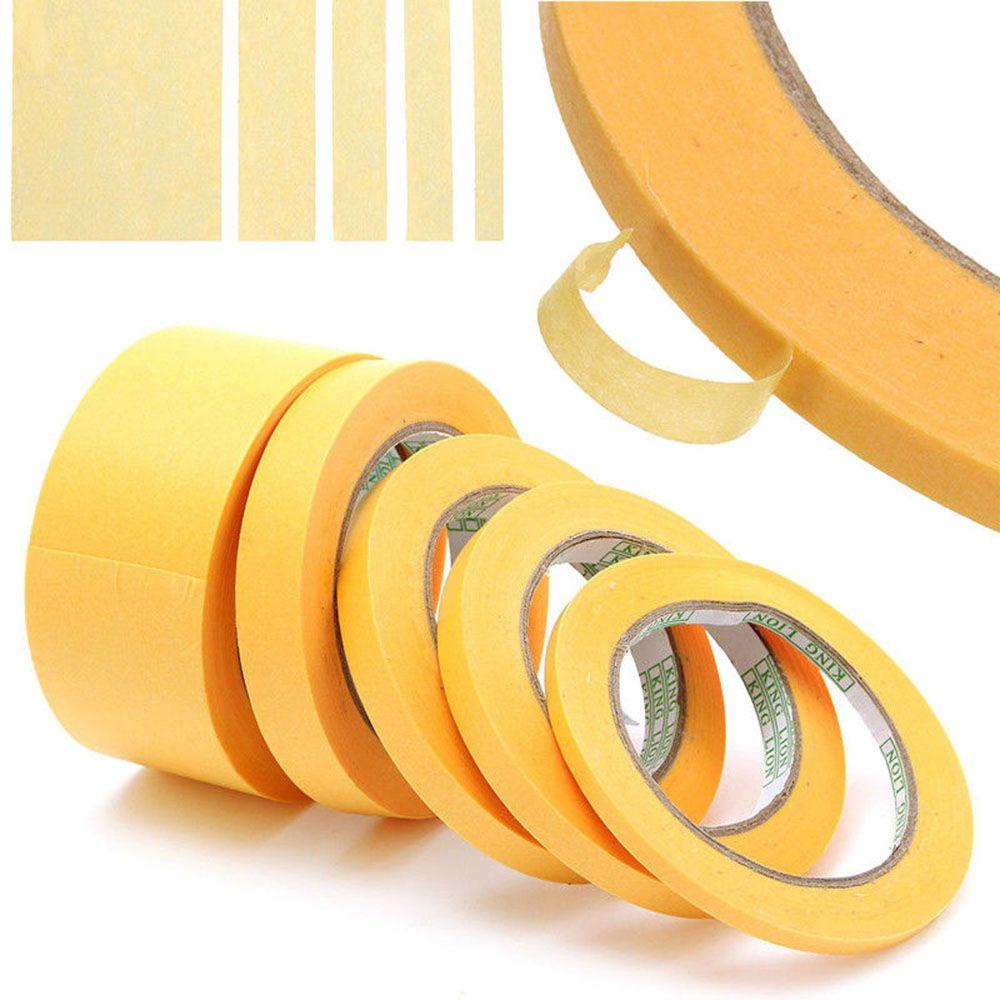 GOGOUP 1 Cuộn Băng Keo Giấy 50M Đa Năng Dùng Cho Trang Trí Xe Hơi