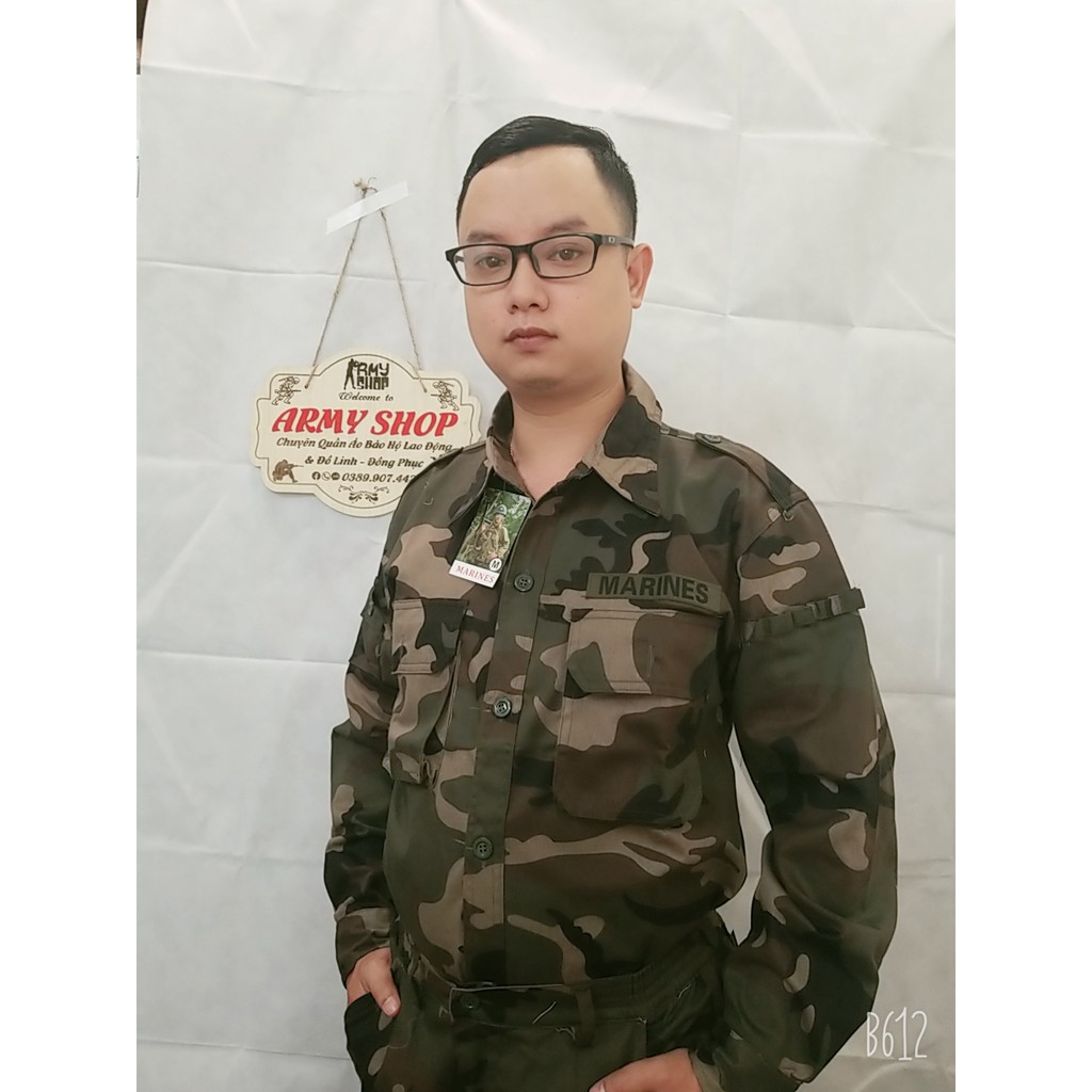 Bộ Quần Áo KAKI US ARMY RẰN RI NÂU  ( LOẠI CAO CẤP )