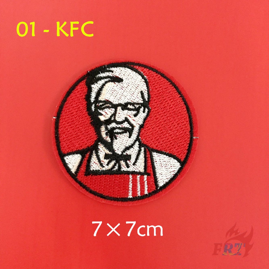 Miếng ủi trang trí Logo KFC - Pepsi / McDonald's - Coca Cola