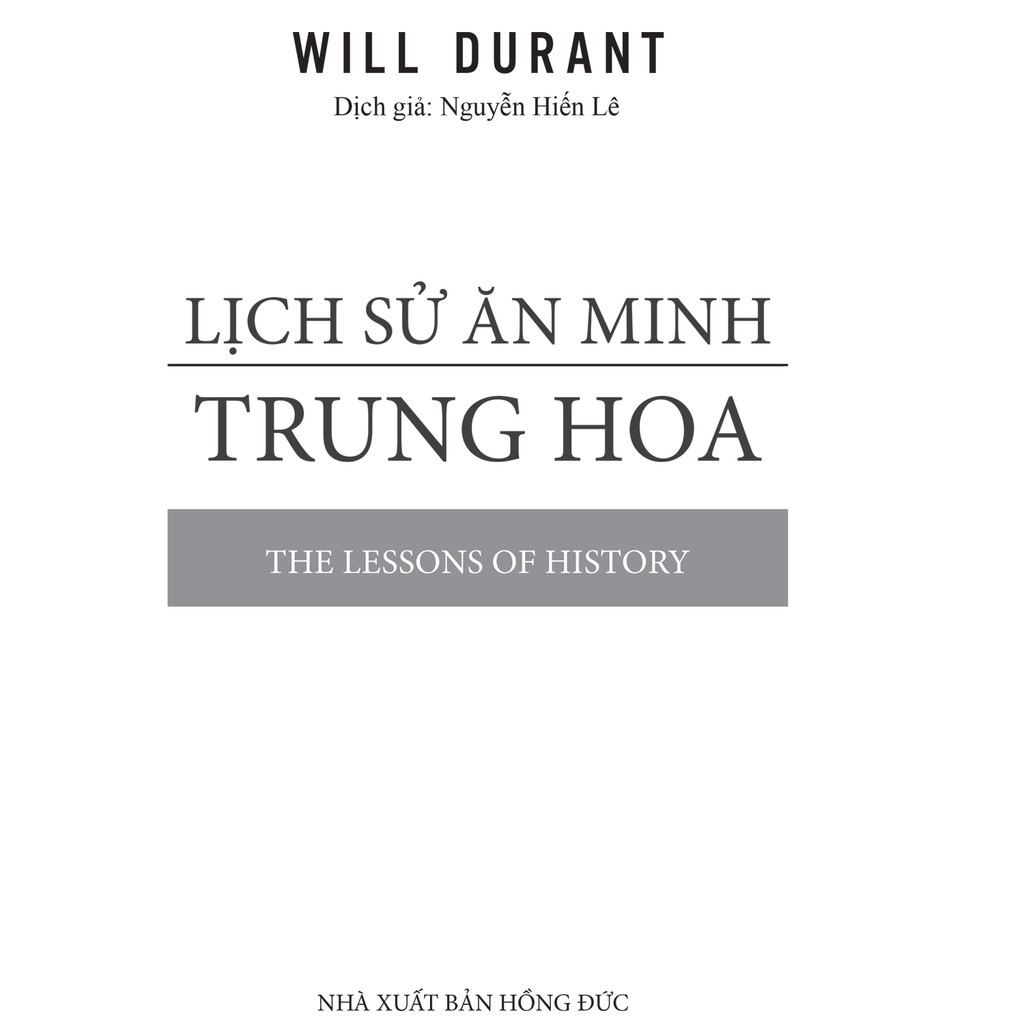 Sách - Lịch sử văn minh Trung Hoa