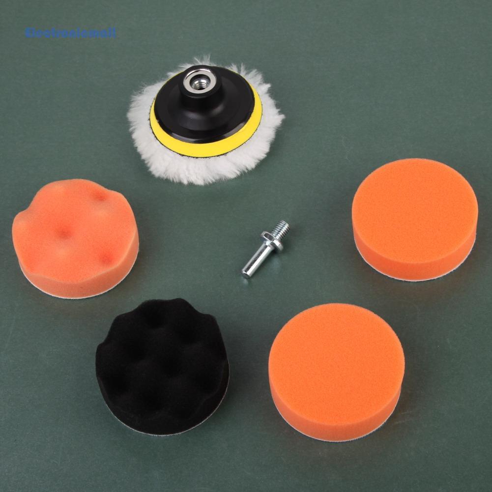 Set 7 món dụng cụ đánh bóng xe hơi chuyên dụng cao cấp