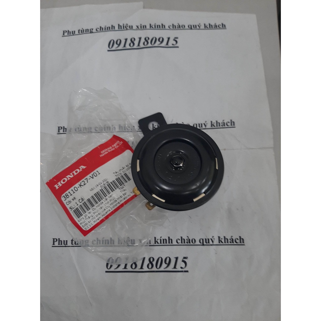 Còi xe ab 125 2013- 2014- 2015 honda