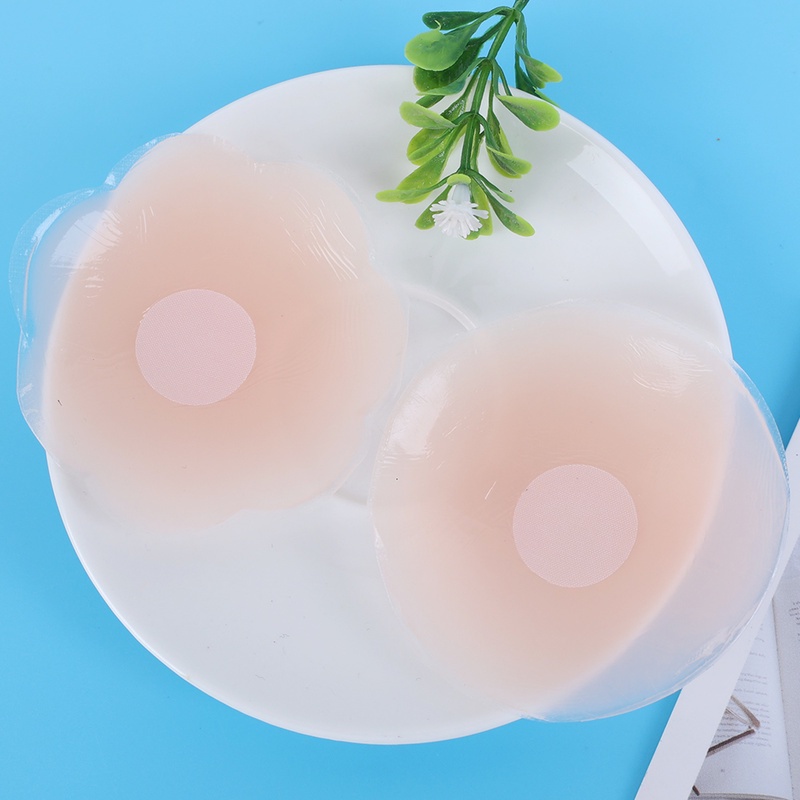 Miếng Dán Ngực Silicone Không Dây Siêu Mỏng Tự Dính Cho Nữ