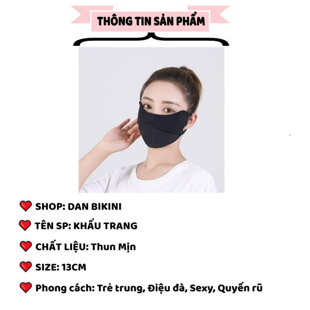 Khẩu trang chống tia UV, khẩu trang chống nắng UPF 50+ - Unisex nam nữ đều thích hợp