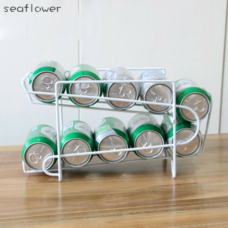 Khay Đựng Lon Nước Ngọt / Bia Tiện Lợi Cho Tủ Lạnh