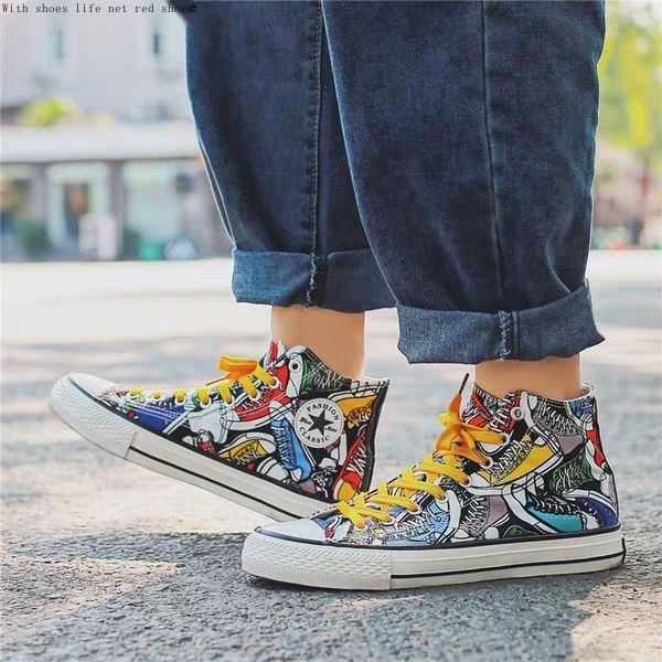 Giày Thể Thao Cao Cổ Phong Cách Hip Hop Mới Cho Nam