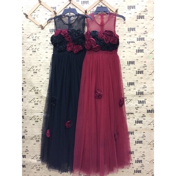 Đầm bigsize đi tiệc. Đầm tiệc vnxk. Đầm dạ hội vnxk guess