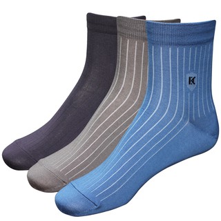 Combo 3 đôi vớ nam Cotton công sở DonaKein