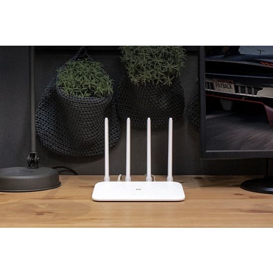 (*)GIAO HỎA TỐC BỘ PHÁT WIFI Xiaomi Router 4C - 4 Râu [Bản Tiếng Anh]