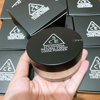 PHẤN PHỦ BỘT 3CE KIỀM DẦU NATURAL FINISH LOOSE POWDER