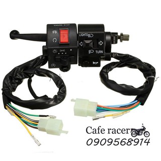Bộ điều khiển mô tô GN125 kèm tay côn
