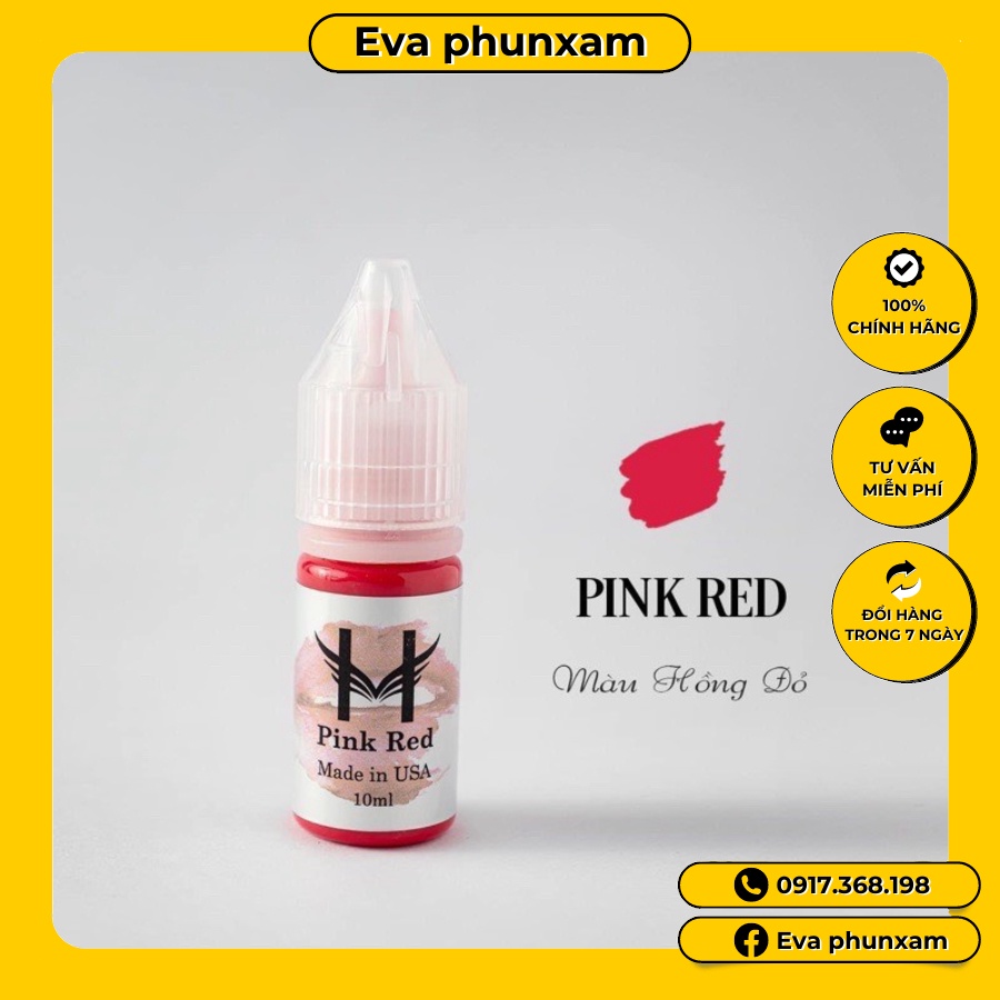MỰC PHUN XĂM HOA ĐÀO 10 ML - MỰC XĂM CAO CẤP CHÍNH HÃNG