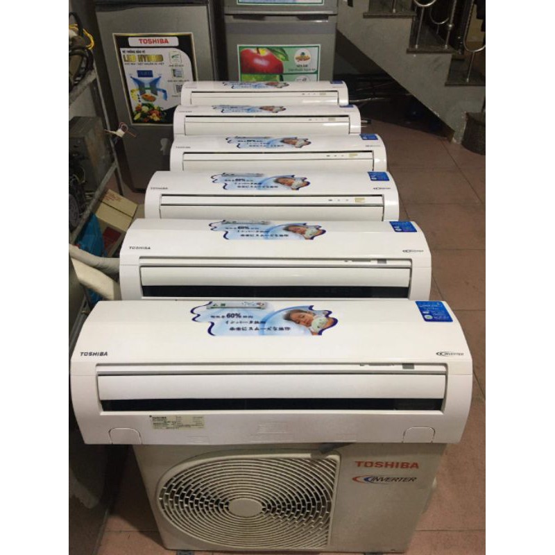 máy lạnh toshiba inverter nội địa Nhật