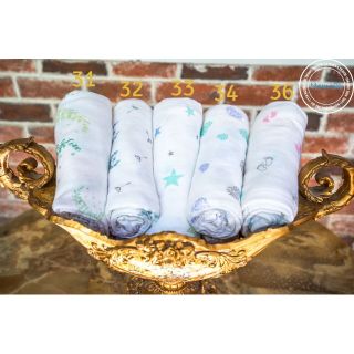Khăn sợi tre - khăn đa năng premium mamaru 120*120