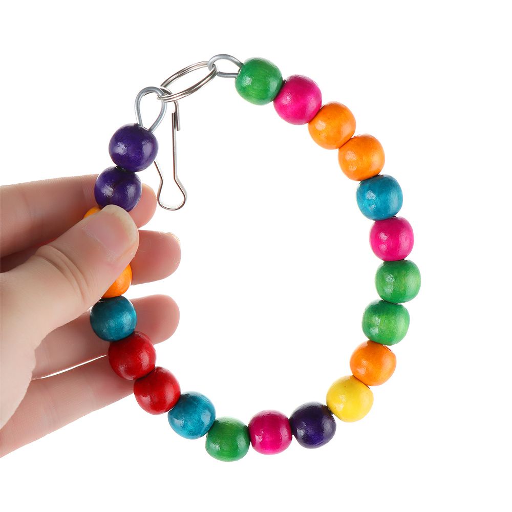 Bộ đồ chơi xích đu / quả cầu / võng treo lồng chim vẹt xám Úc/ vẹt yến phụng