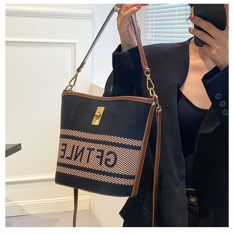 Túi Xách Canvas Sức Chứa Lớn Thời Trang Mùa Hè Dành Cho Nữ