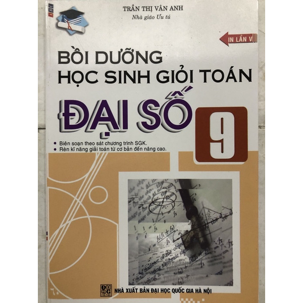 Sách - Bồi dưỡng học sinh giỏi Toán Đại số 9