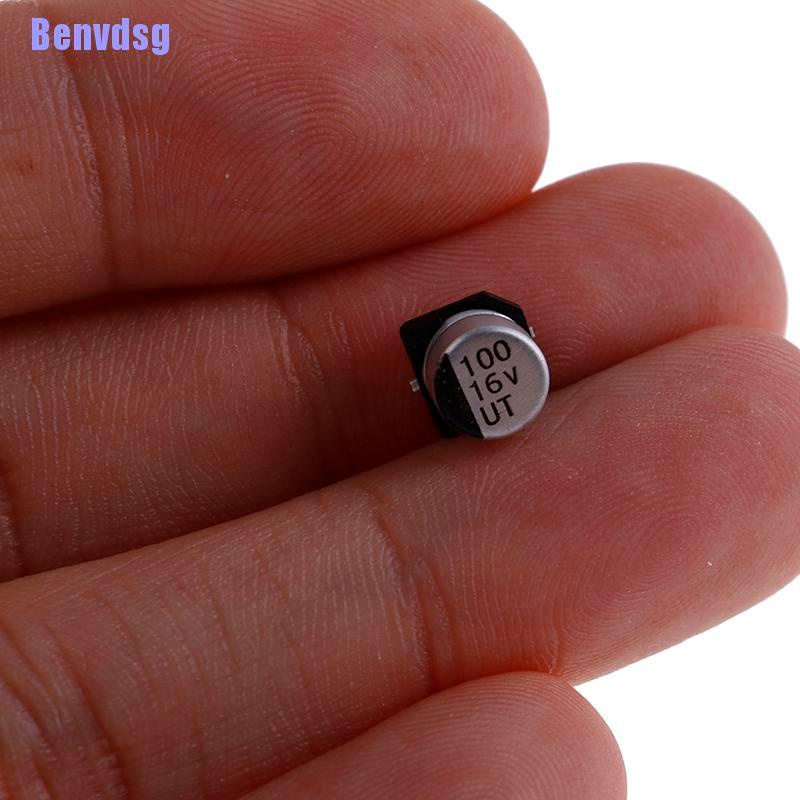 20 Tụ điện điện phân SMD 6X5 MM 16V 100UF chất lượng cao
