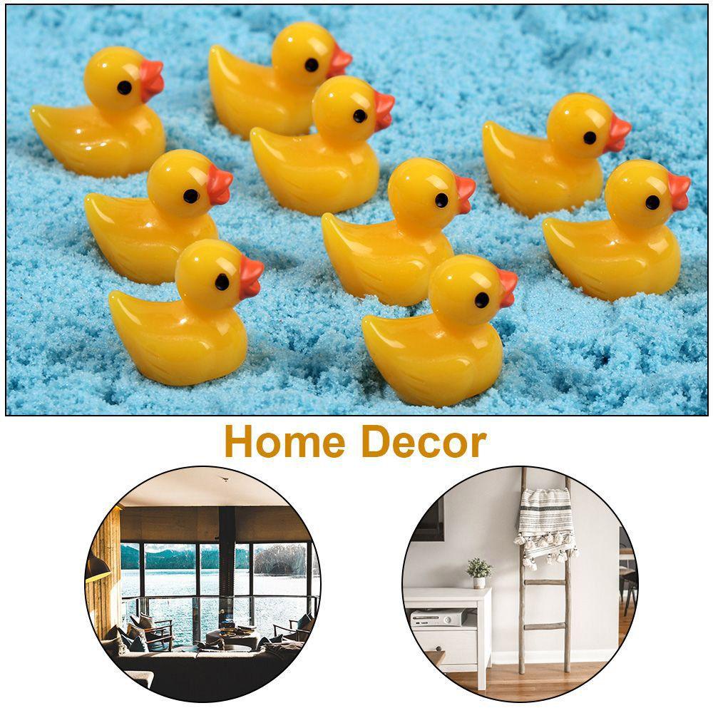 Bộ 36 Khuôn Hình Vịt Bằng Nhựa Resin Trang Trí Tiểu Cảnh Sân Vườn