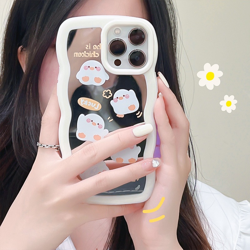 Ốp Lưng Họa Tiết Ren Hoạt Hình Bảo Vệ Cho Apple iPhone 14131211 Ốp Điện Thoại mini Xinh Xắn Dành Cho Iphone promax XS XR xsmax se2020 678plus
