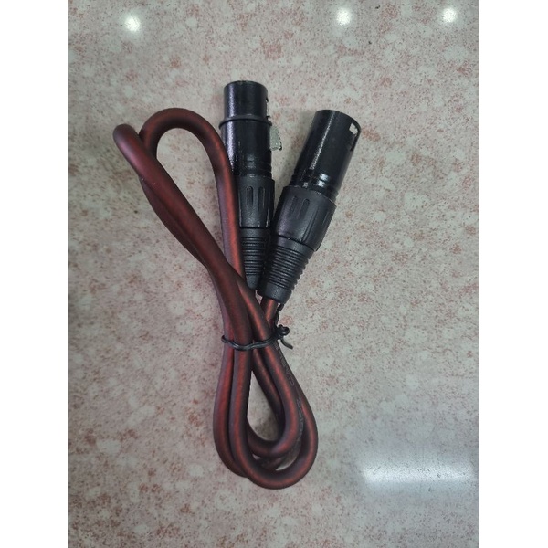 2 sợi Cáp Canon Đực- Cái dài 0.8 mét