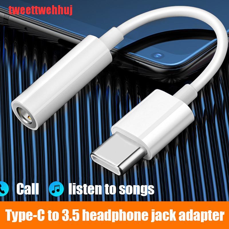 Cáp Chuyển Đổi Âm Thanh Jack Cắm Type C Sang 3.5mm Cho Huawei P30 Xiaomi