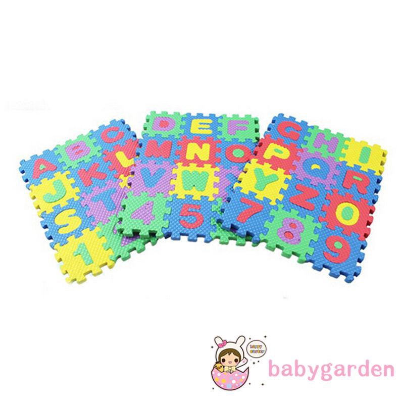Bộ 36 miếng xốp trải sàn ghép bảng chữ cái cho bé