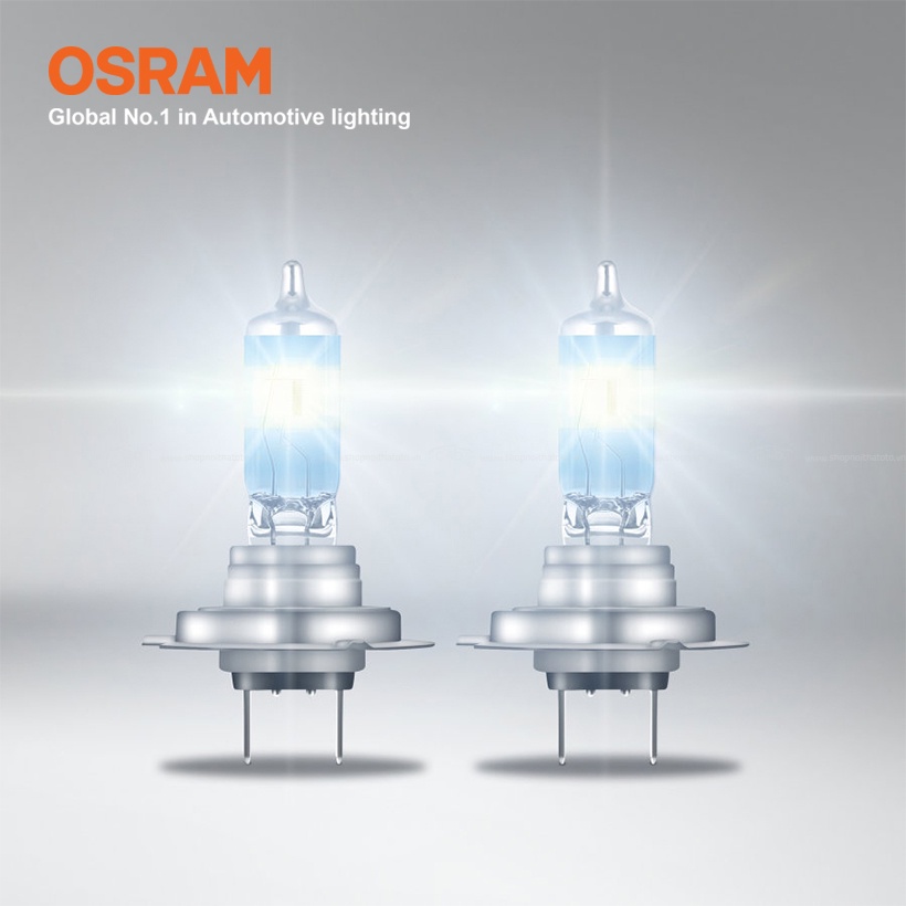 Combo 2 Bóng Đèn Halogen Tăng Sáng 200% OSRAM Night Breaker H7 64210NB200 12V 55W - Nhập Khẩu Chính Hãng