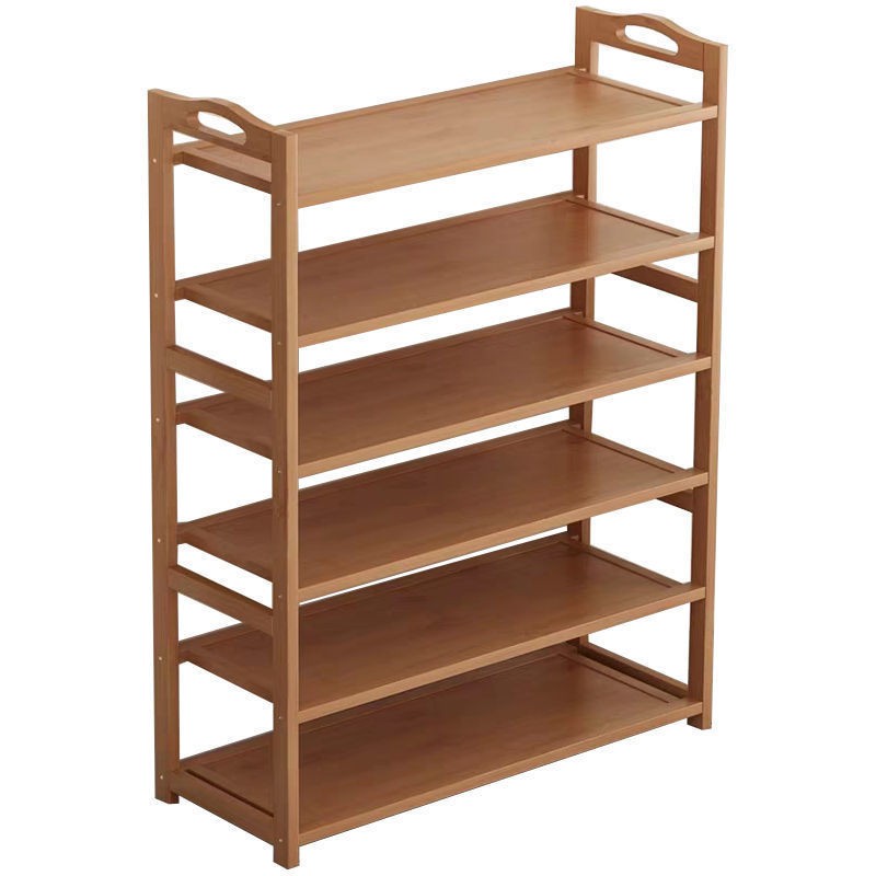 Giá để giày bằng tre, nhiều lớp đơn giản lối vào gia đình tiết kiệm được tủ đựng gỗ chắc chắn không gian