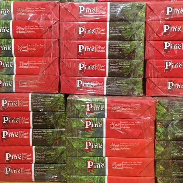 Giấy A4 Green Pine ĐL 70
