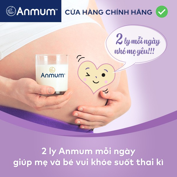 Combo 2 Sữa Bột Anmum Materna Hương Sô-cô-la (800g/lon)