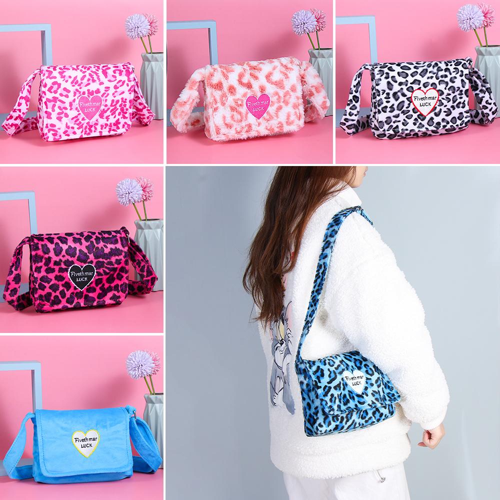 LAY Túi Xách Tote Nữ Vải Mềm Họa Tiết Trái Tim